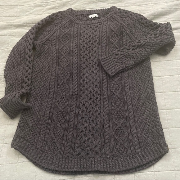 LL Bean NWT fisherman sweater size Large - Picture 4 of 6